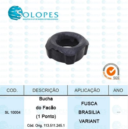 Bor Facao Fusca 1p Sl10004 Fusca/bras/variant E Solope Pe�a