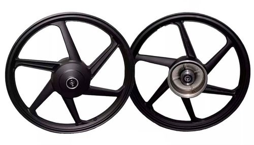 Roda Titan Fan 150 Mix 150 2004 a 2017 a lona Preta Scud