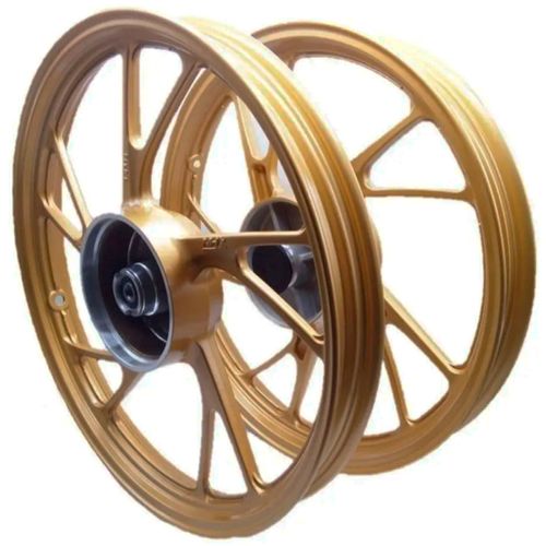 Roda Titan 150 Fan 150 04/18 Lona Dourada Pé Galinha