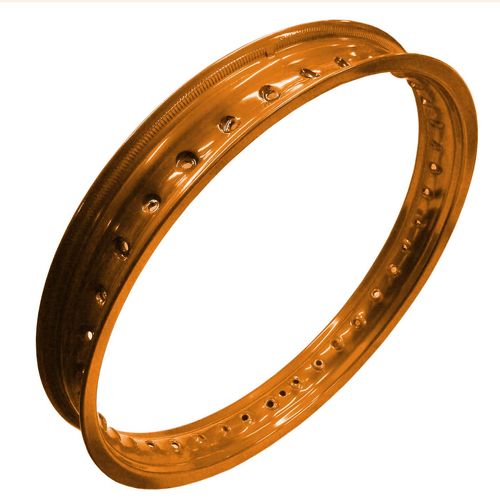 Aro Alumínio Bros 125 150 160 Falcon 215 x 17 Dourado Fabreck