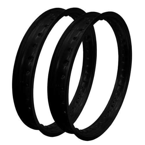 Aro Alumínio Xtz125 Lander 250 Tenere 250 Preto Par