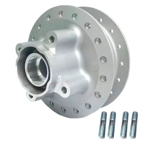 Cubo Roda Pop 100 110 + Prisioneiros Traseira Metalic