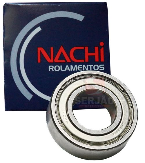 Rolamento 6301 Roda Dianteira Ybr Cg Biz Titan Nachi Unidade
