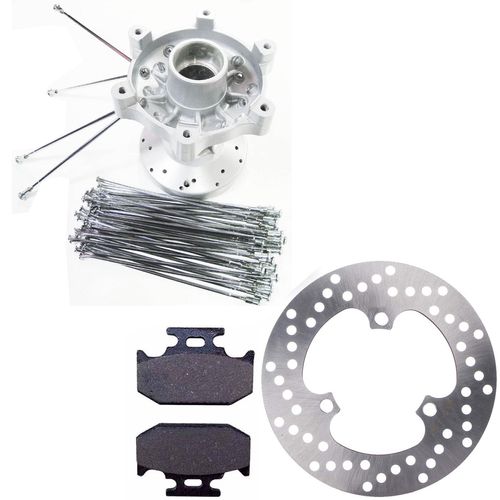 Cubo Lander Tenere 250 Raios Disco Freio Pastilha