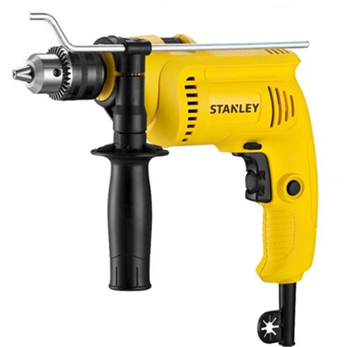 Furadeira e Parafusadeira de Impacto Velocidade Variável e Reversível de 1/2 Polegadas 600W 127V Stanley SDH600