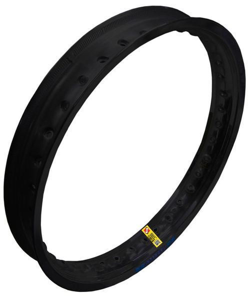 Aro Roda 160 x 18 Titan Ybr Max Hunter Alumínio Preta