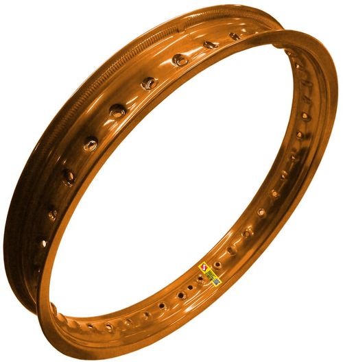 Aro Roda 215 x 18 Titan Lander Tenere Tornado Alumínio Dourada Fabreck