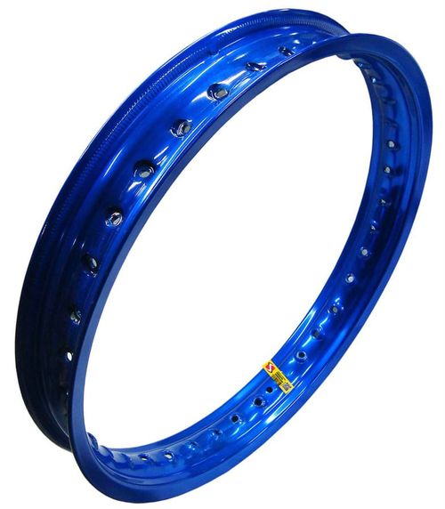 Aro Roda Alumínio 2.50x18 Azul Fabreck Xtz Lander250 Teneré250 Xr250 Tornado Unidade
