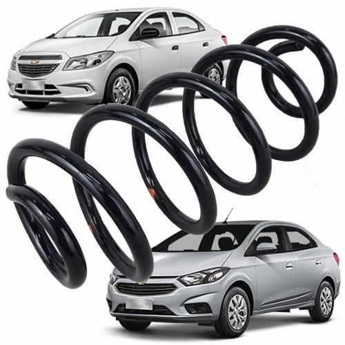 Mola Traseira Aliperti com GNV Chevrolet Prisma Todos 2013 em Diante