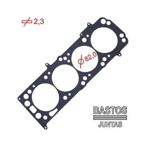 JUNTA DO CABECOTE - FIAT/ GM CORSA MERIVA 1.8 8V MPFI APOS 2002 | MLS 2.20MM - BASTOS