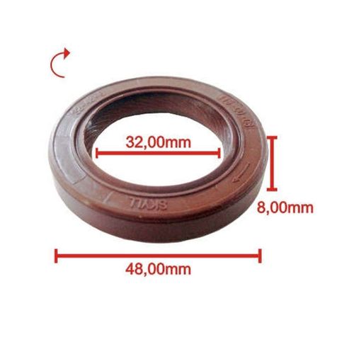 RETENTOR DE COMANDO - AUXILIAR ASIA TOWNER/ KIA BESTA  - 32.00 X 48.00 X 8.00 - BASTOS