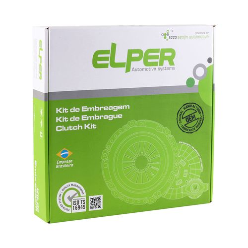 KIT DE EMBREAGEM SAVEIRO MOTOR 1.8 2.0 AP 1984 EM DIANTE - 62299 - 80196