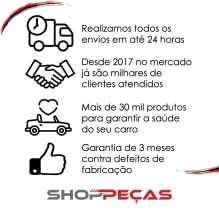 Amortecedor Mola Gás Tampa Porta-malas Grand Siena Após 14