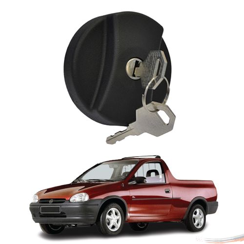 Tampa Combustível Cinza C/ Chave Meriva  Zafira 01 A 12