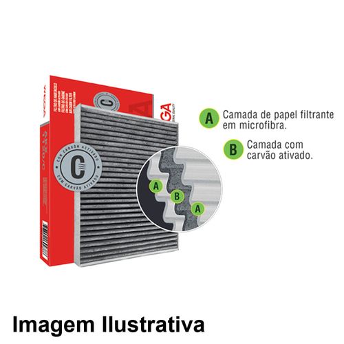 FIltro Ar Condicionado VERSA 2015/2020 - 46321 - AKX1925