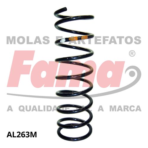 MOLA SUSPENSAO TRASEIRA / GOL 08- G.V / FAMA AL263M