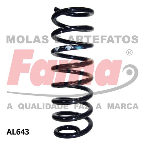 MOLA SUSPENSAO TRASEIRA / SANDERO 41456 / FAMA AL643