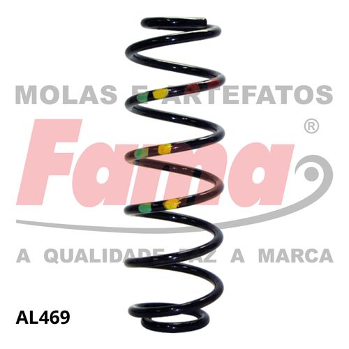 MOLA SUSPENSAO TRASEIRA / C-4 09- HATCH / FAMA AL469