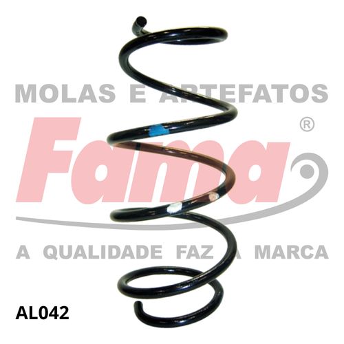 Mola Suspensão Dianteira Fiesta 2003... FAMA AL042