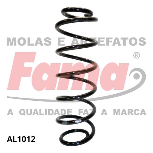 MOLA SUSPENSAO TRASEIRA / FIESTA 14- NEW HATCH / FAMA AL1012