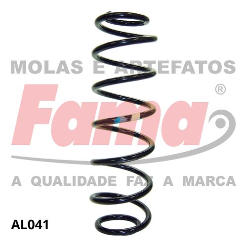 MOLA SUSPENSAO TRASEIRA / FIESTA 03- / FAMA AL041