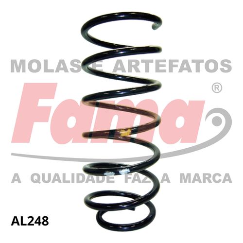 MOLA SUSPENSAO DIANTEIRA / GOLF 94-95  GLX/GTI / FAMA AL248