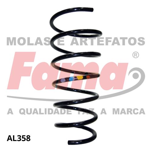 MOLA SUSPENSAO DIANTEIRA / DOBLO 02-06 CARGO / FAMA AL358