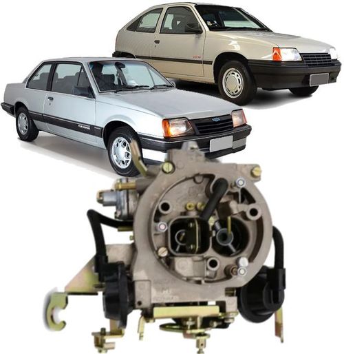 Carburador 2E Monza Kadett Ipanema 1.8 e 2.0 a Alcool