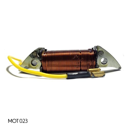 BOBINA DE LUZ  (6V) Ciclomotores Caloi Mobylette Equipados com Motor AV 10 Magneto A Platinado Wapsa ou Original Magnetron