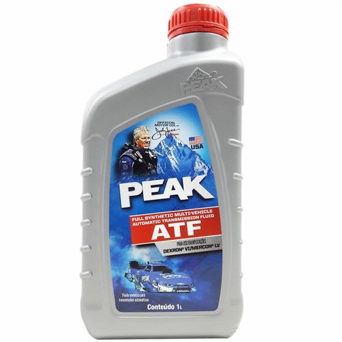 Óleo de Transmissão Automática Peak ATF Dexron VI Mercon LV 100% Sintético Multi Funcional 1L