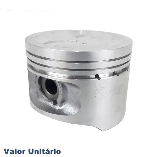 Pistão sem Anéis de Segmento Medida 0,20 Metal Leve Fiat Uno Elba Premio Tipo Mpi Motor 1.6 Sevel Gasolina Argentino