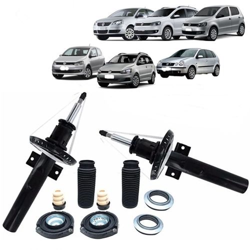 Combo da Suspensão Dianteira Fox 03 até 2018 Polo 02 até 2014 Spacefox 06 até 2016
