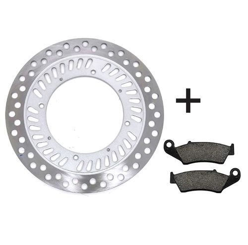 Kit Disco de Freio + Pastilha Dianteiro NX150 NX200 XR200