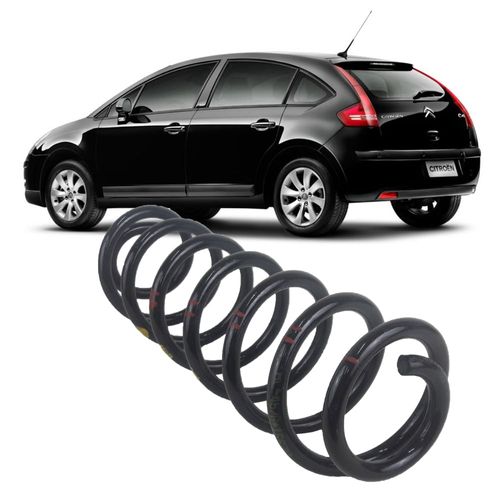 Mola Traseira Aliperti com GNV Citroen C4 Hatch 2009 até 2013