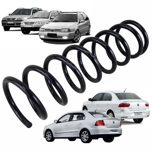 Mola Traseira Aliperti Veículos com GNV Parati G2 G3 G4 96 até 2013 e Voyage G5 G6 2008 até 2018 (Preço Unitário)