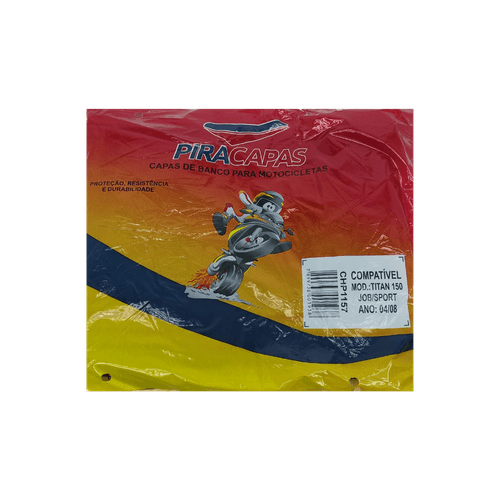 Capa De Banco Titan 150 até 2008 / Titan 150 Sport - Piracapas