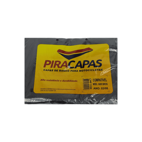 Capa De Banco Bros 125 / Bros 150 2003 até 2008 - Piracapas