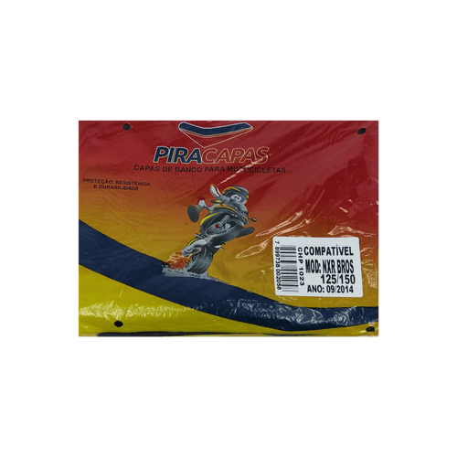 Capa De Banco Bros 125 / Bros 150 2009 até 2014 - Piracapas