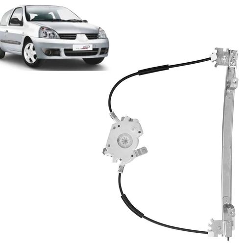 Maquina Vidro Clio 2 Portas Diant 1999 Até 2016 Dir S/motor