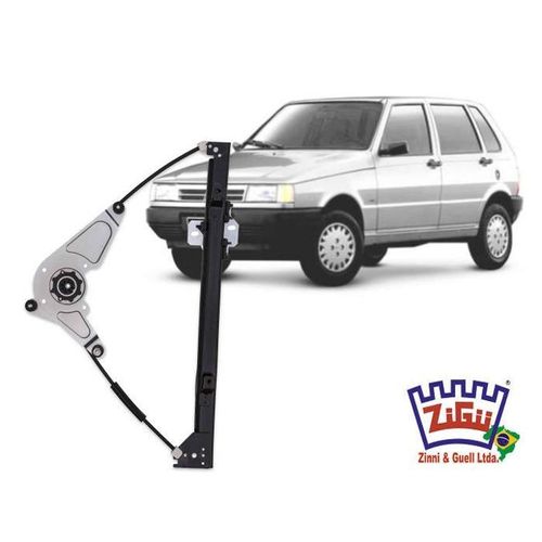 Maquina Vidro Uno 4p Fiorino Elba 84.. Dianteira Dir S/motor