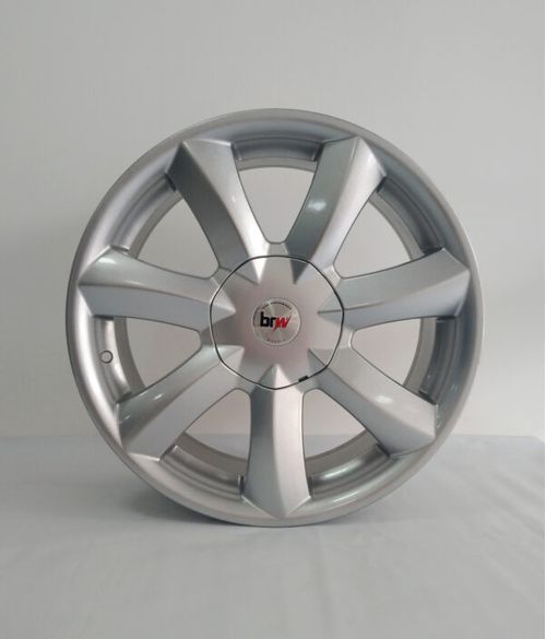 04 Rodas Aro 15 Brw 1080 Santorini 4x100 Prata