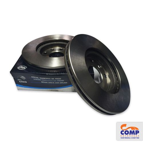 Disco de Freio Dianteiro Ventilado Corsa Meriva Montana Prisma Combo 2001 em diante MDS D28B