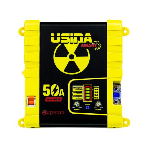 Fonte e Carregador Automotivo Usina 50A Smart - 12V 127/220V Bivolt SUBM1250BV