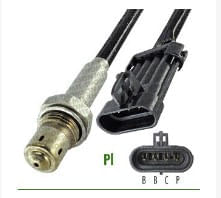 SONDA LAMBDA GM CORSA CELTA PRISMA MERIVA AGILE 04 FIOS PRE CATALISADOR - MTE8891.40.046