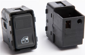 INTERRUPTOR BOTAO VIDRO SIMPLES TRASEIRO GOL 98-99  - K3731105