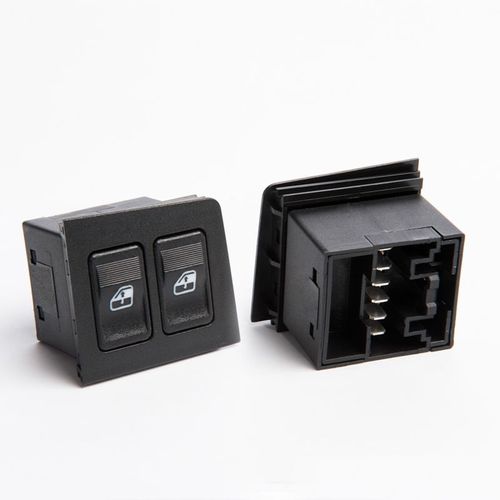 INTERRUPTOR BOTAO VIDRO DUPLO UNO 85-04 LED VERDE  - K3165500