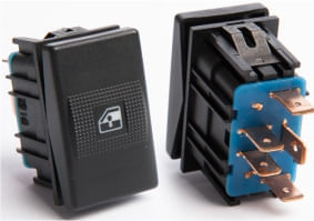 INTERRUPTOR BOTAO VIDRO ELETRICO TRASEIRO SANTANA 98-06  - K3042500