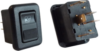 INTERRUPTOR BOTAO VIDRO SIMPLES GOL 95-97 LED LARANJA - K3900045