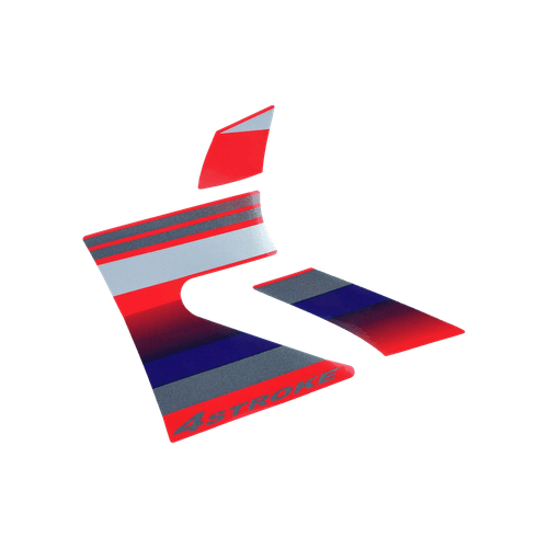 Adesivo Aba do Tanque Esquerdo XTZ 125 09 Vermelho Original Yamaha