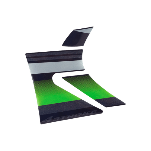 Adesivo Aba do Tanque Esq Preto XTZ 125 2009 Original Yamaha